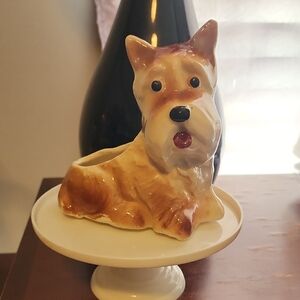 Vintage MCM Ceramic Terrier Figurine